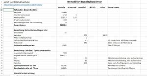 Exceltabelle_Kalkulation_Immobilie